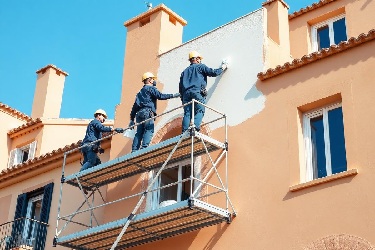 Pintura exterior i façanes